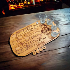 Shots & Ladders Game