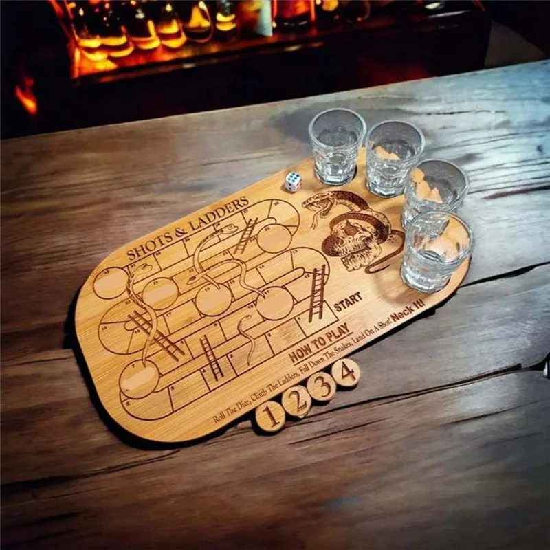 Shots & Ladders Game
