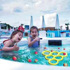 Pool Throwing Balls