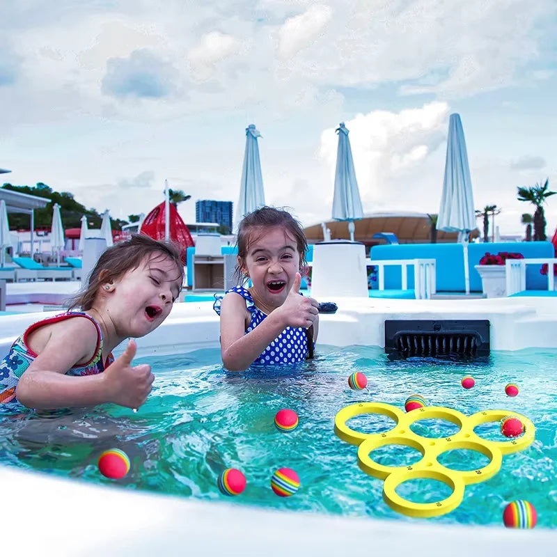 Pool Throwing Balls