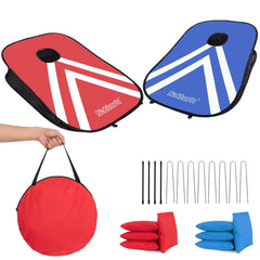 Portable Cornhole Board Set