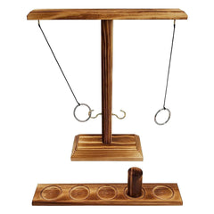 Hook and Ring Toss Game for Adults Party Games Wider & Longer Latest Verison - Rectangle